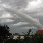 Eigenwillige Wolke