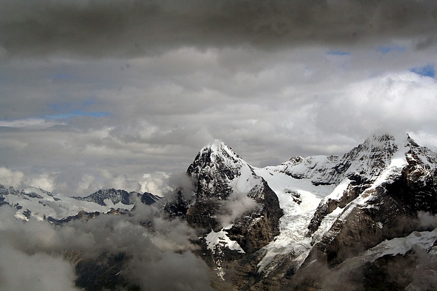 Eiger 3970m - Mönch 4099m