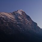 Eiger and the Moon