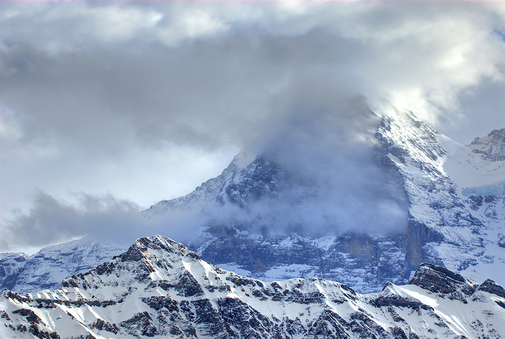 Eiger im Föhnsturm