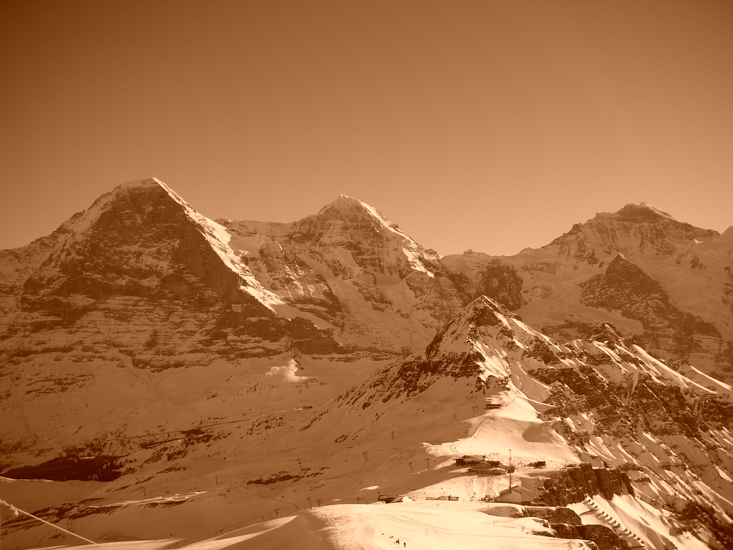 Eiger Mönch und Jungfau