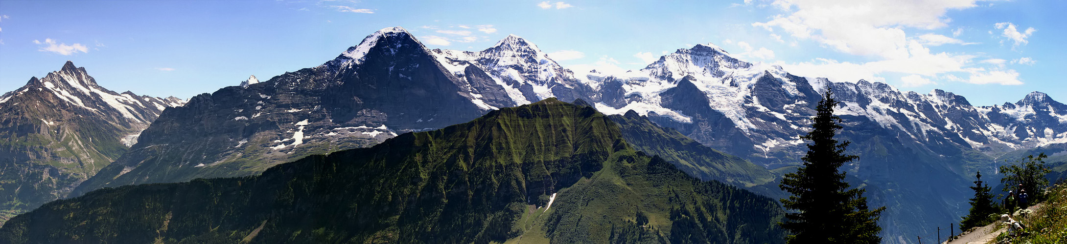 Eiger, Mönch und Jungfrau...