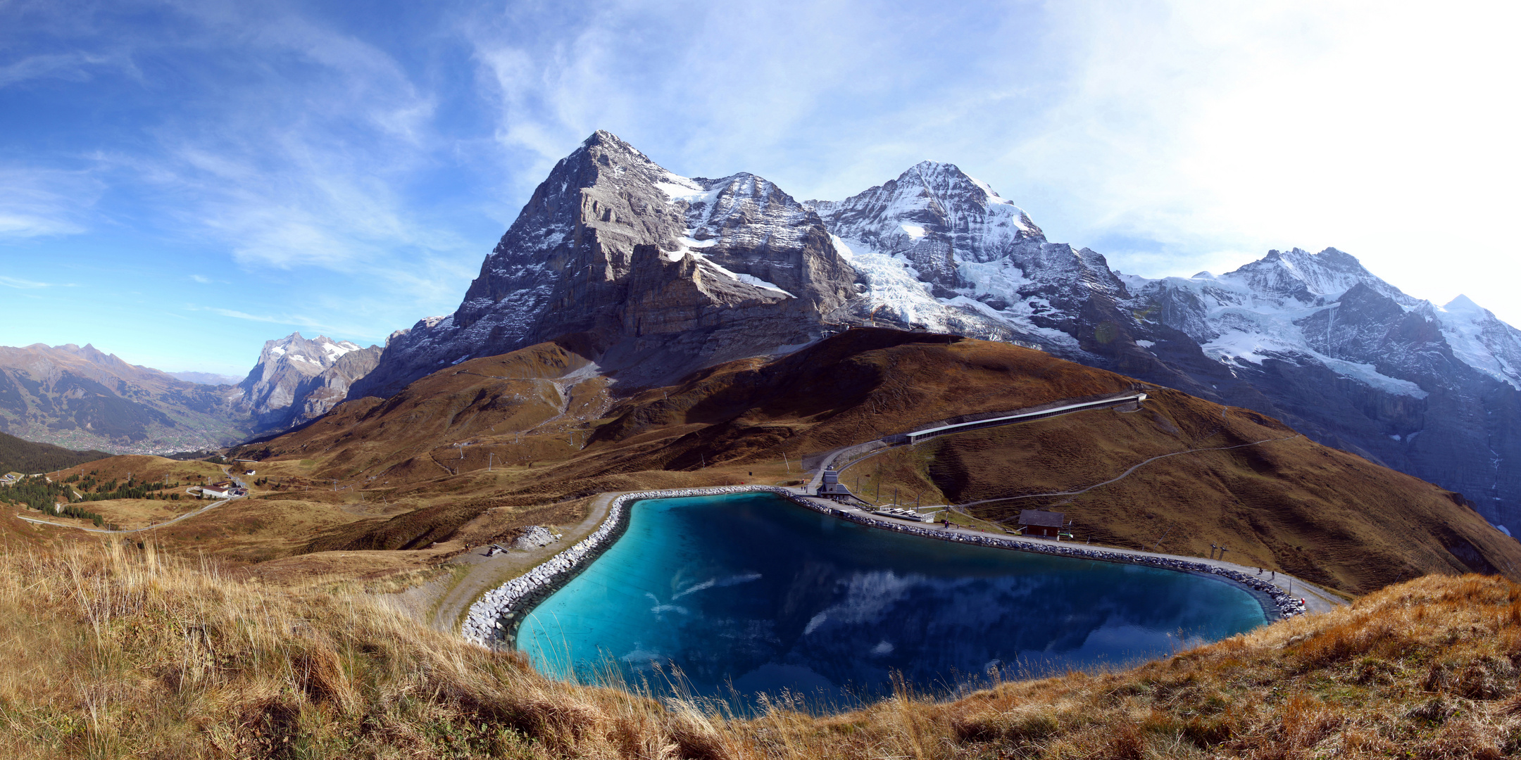 Eiger Jungfrau Mounts Eiger Moench And Jungfrau In The Eiger Jungfrau Mounts Eiger Moench And Jungfrau In The