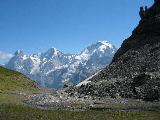 Eiger ,Mönch und Jungfrau