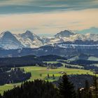 Eiger, Mönch und Jungfrau.