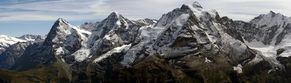 Eiger   -   Mönch  und    Jungfrau