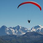 Eiger, Mönch und Jungfrau im Berner Oberland (Schweiz)