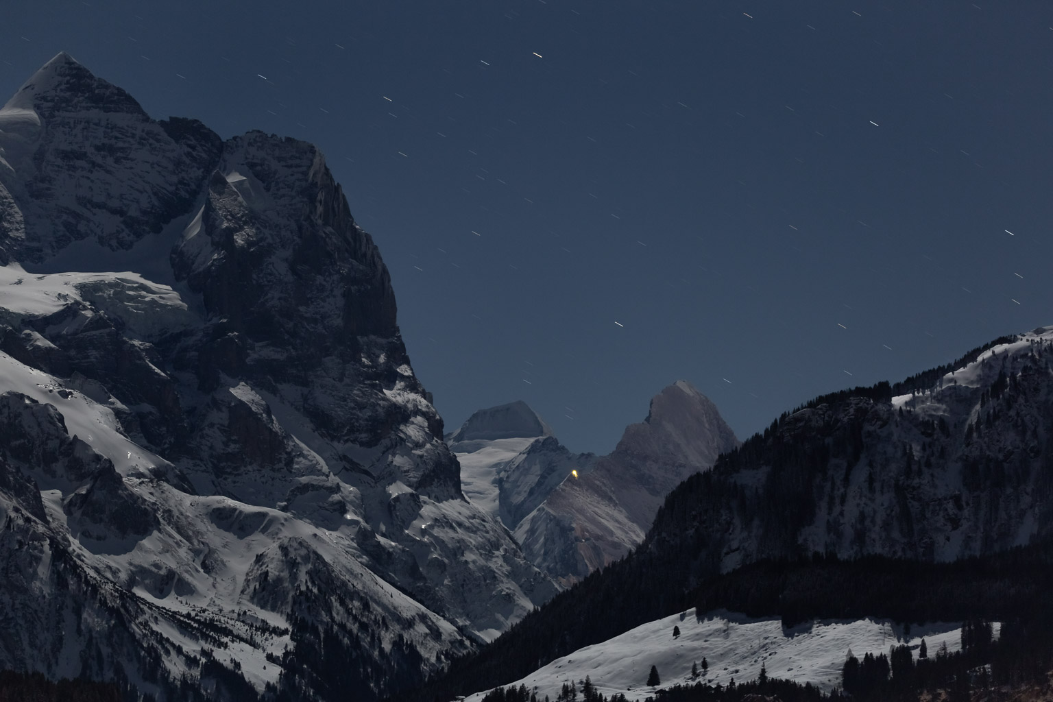 Eiger, Mönch und Wetterhorn