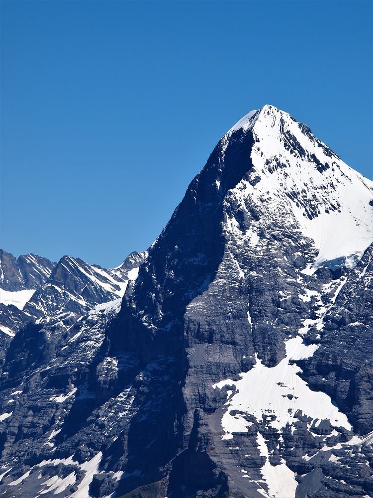 Eiger Nordwand Foto Bild landschaft berge schnee Eiger Nordwand Foto Bild landschaft berge schnee