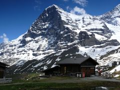 Eiger Nordwand düster und drohend