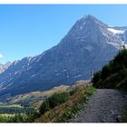 Eiger-Nordwand im Frühherbst