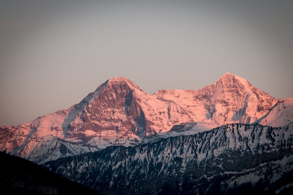 Eiger und Mönch im Berner Oberland