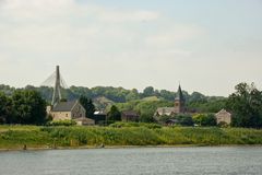 Eijsden - Meuse River - View on Lanaye (Belgium) - 01