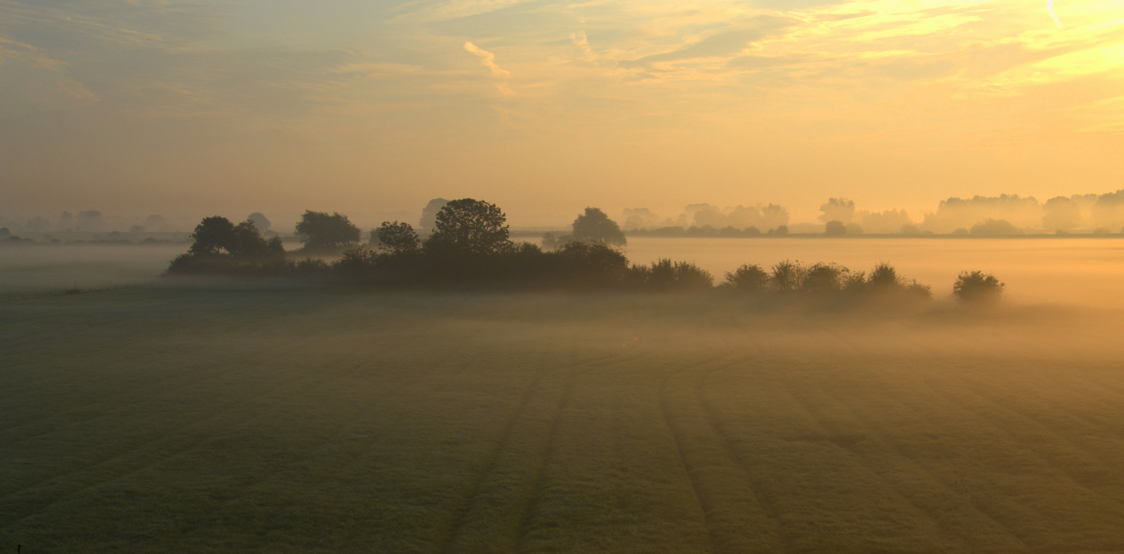 Eiland in de mist