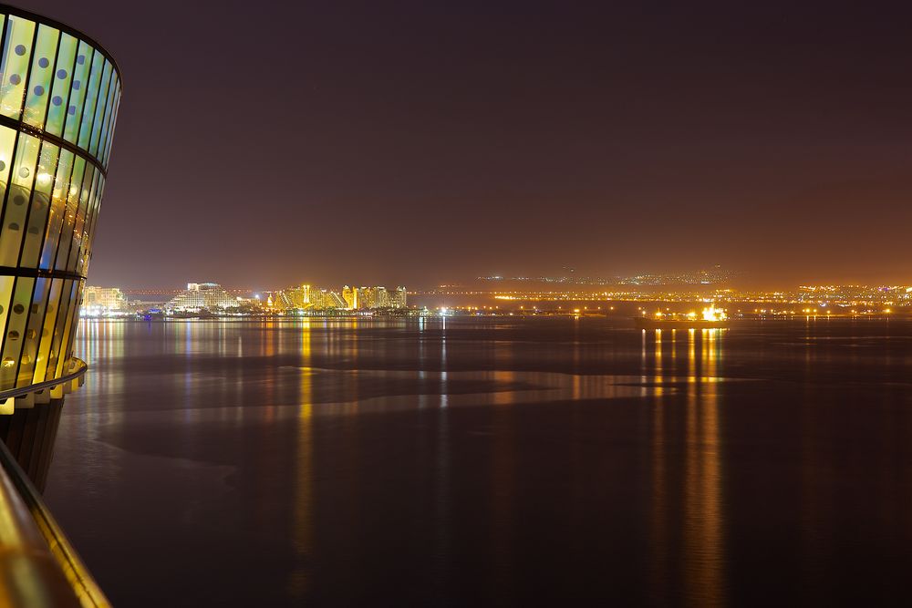 Eilat bei Nacht