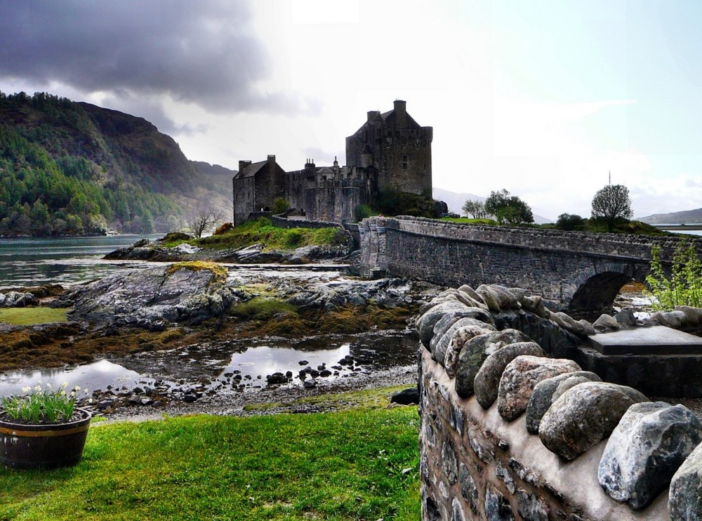 Eilean Donan Castle, Highlands, Schottland Foto & Bild ...