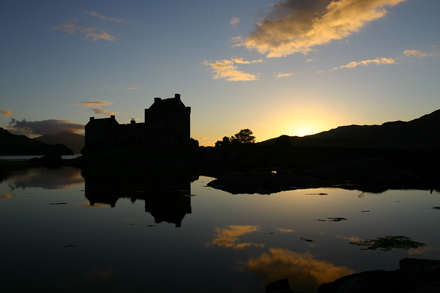 Eilean Donan Castle im Gegenlicht by Oliver Hauser