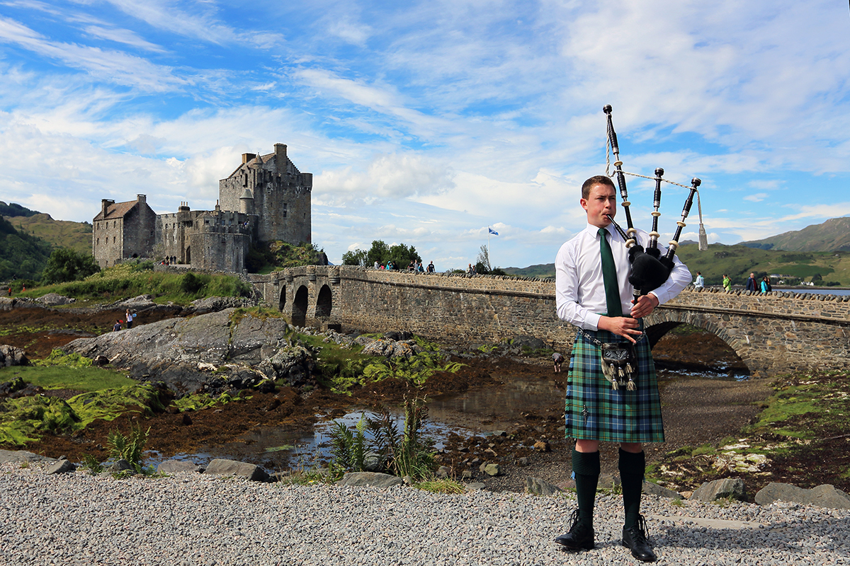 Eilean Donan Castle in aller Pracht