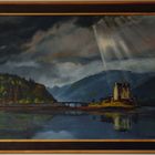 Eilean Donan Castle in Öl gemalt Von Mark (f22) fotogr.