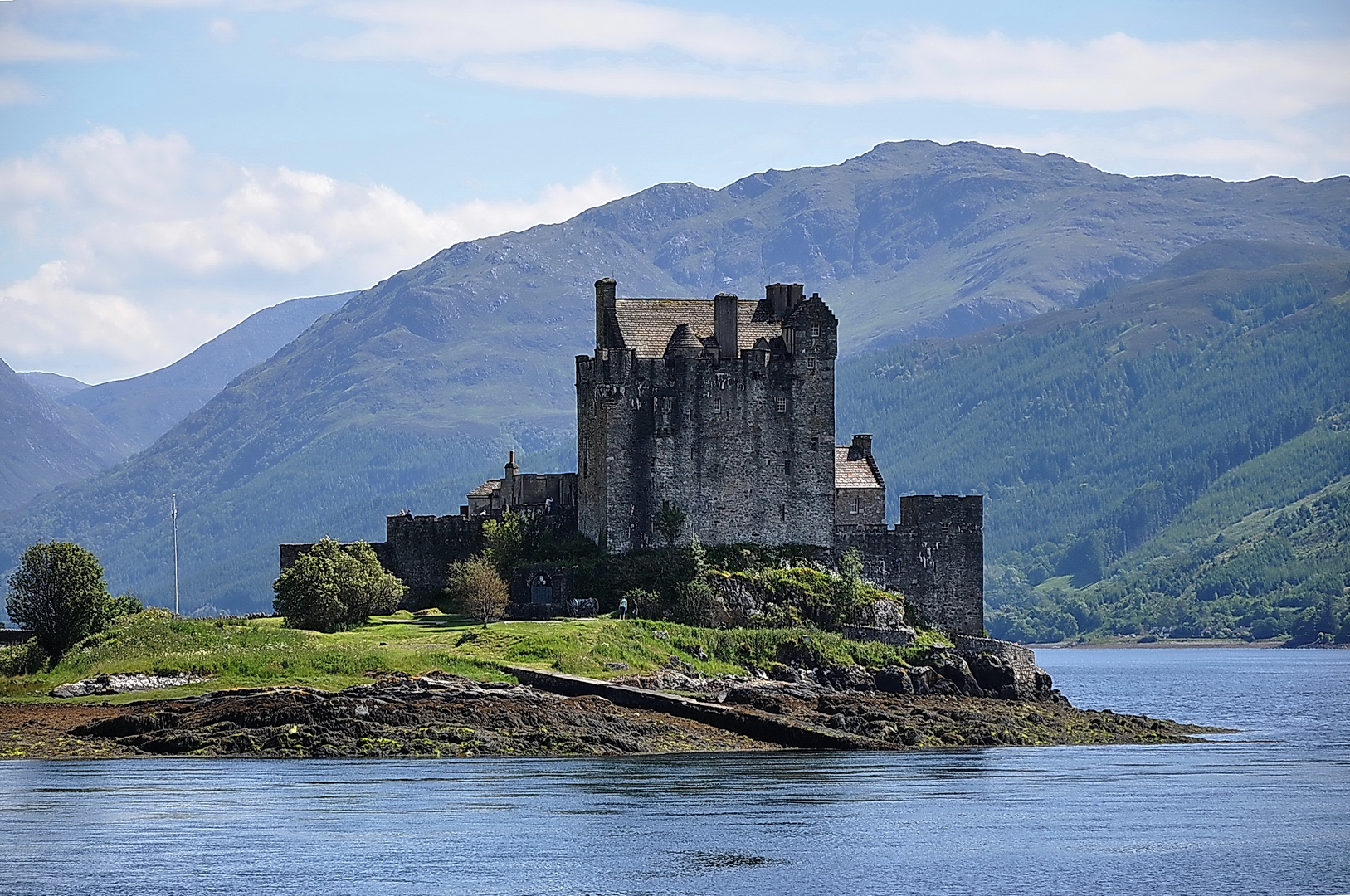 Eilean Donan Castle Schottland - Juli 2011 Foto & Bild ...