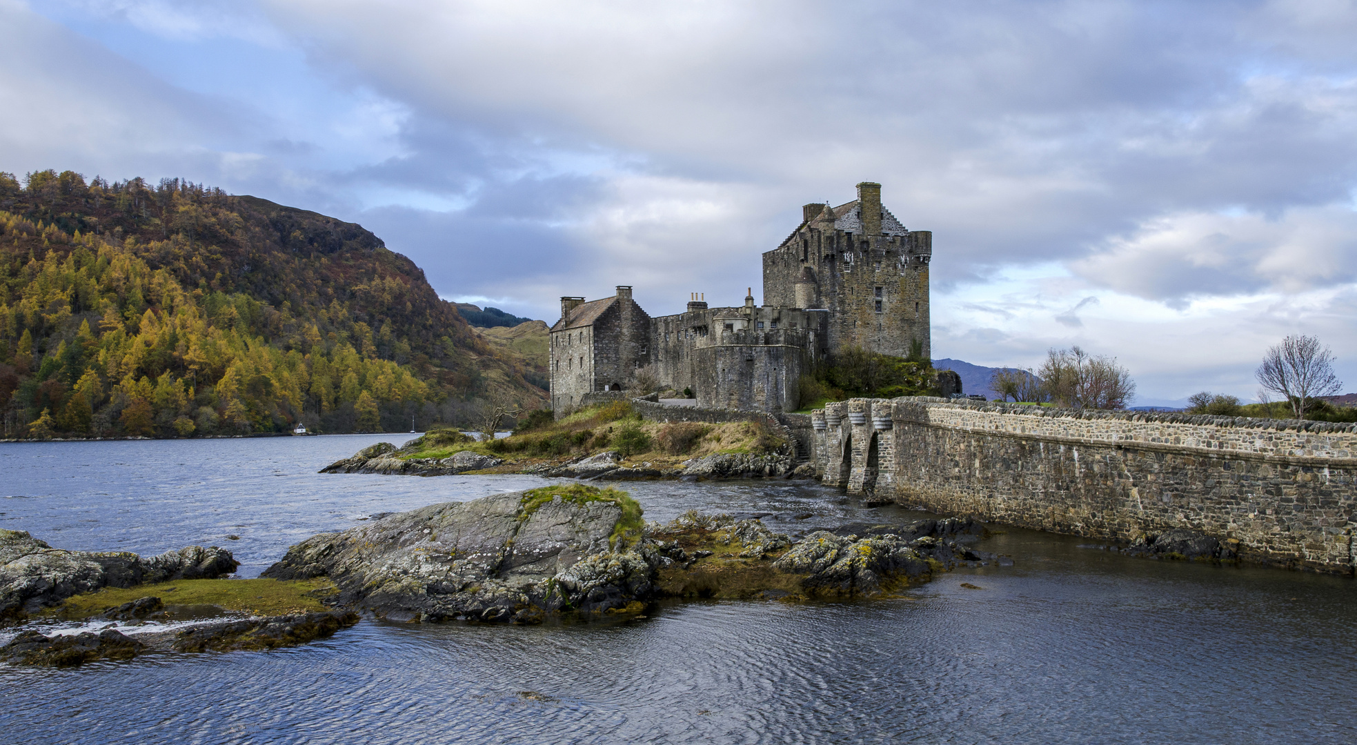 Eilean Donan Castle  Schottland Nordwest Highlands