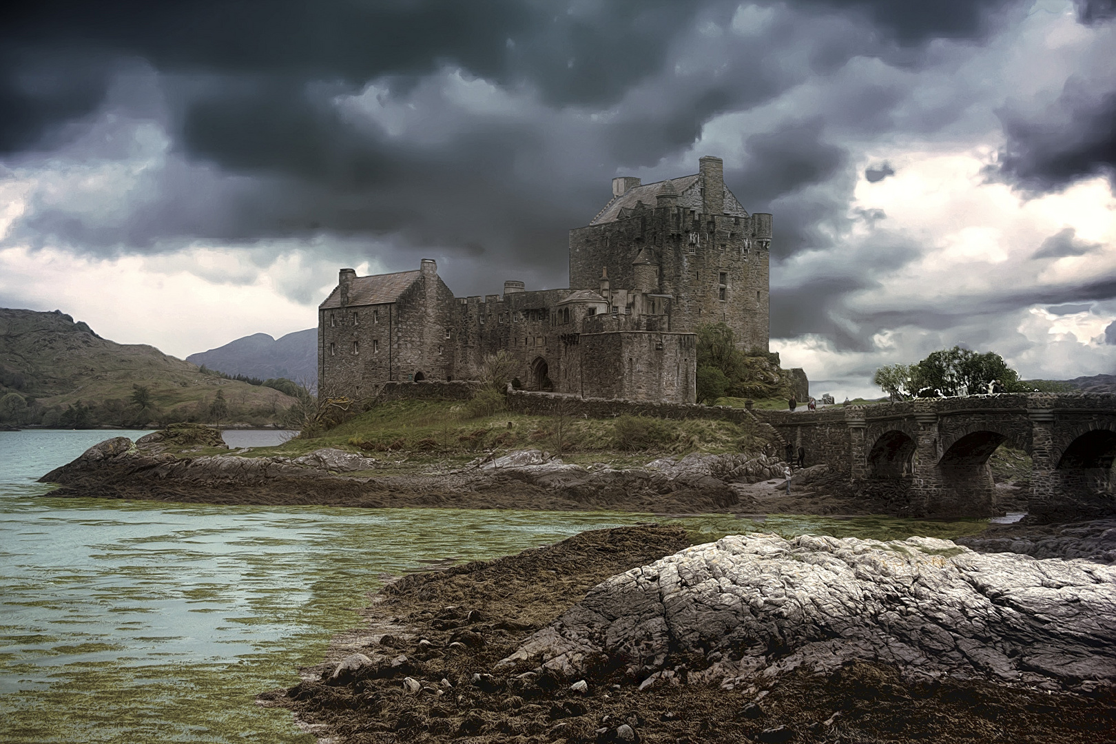 Eilean Donan Castle. Scotland