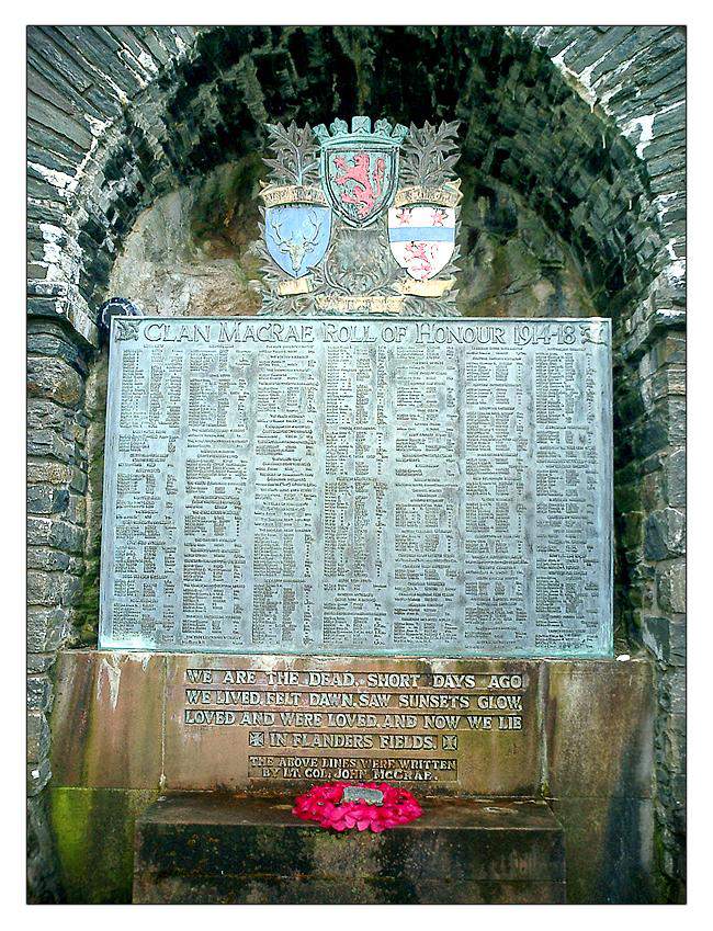 Eilean Donan Castle - The Memorial