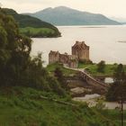 Eilean Donan Castle von Berg aus gesehen