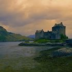 Eilean Donan Schloss . Scotland.