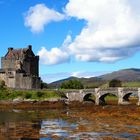 Eilean Donnan Castle mit Sky im Hintergrund