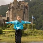 Eilean Dunan Castle 2 - meine Schwester