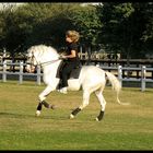 Eileen riding Cannenero (Nero)