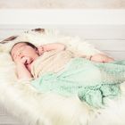 Ein 14 Tage altes Nordlicht - Newborn Fotografie