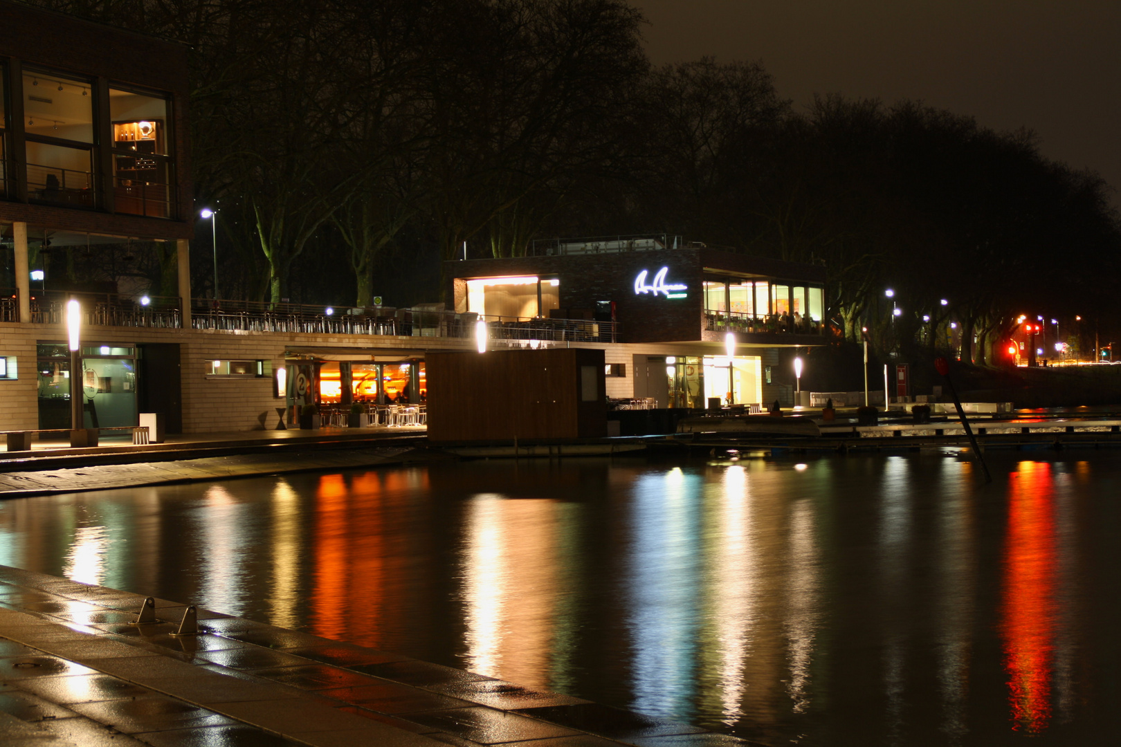 Ein Abend am Aasee in Münster