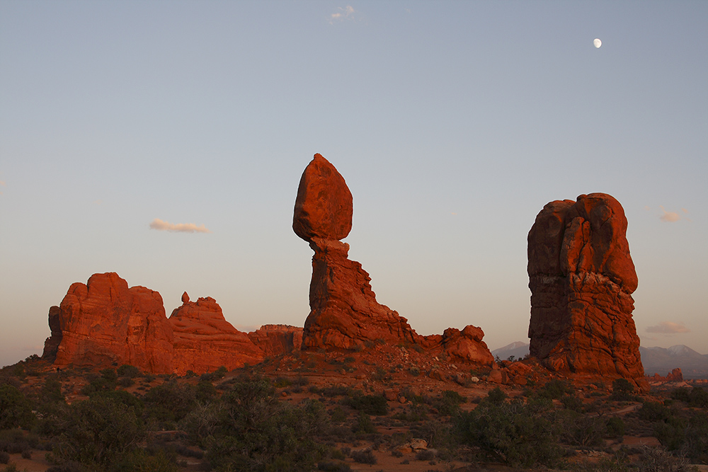 Ein Abend am Balanced Rock - Lebenszeichen