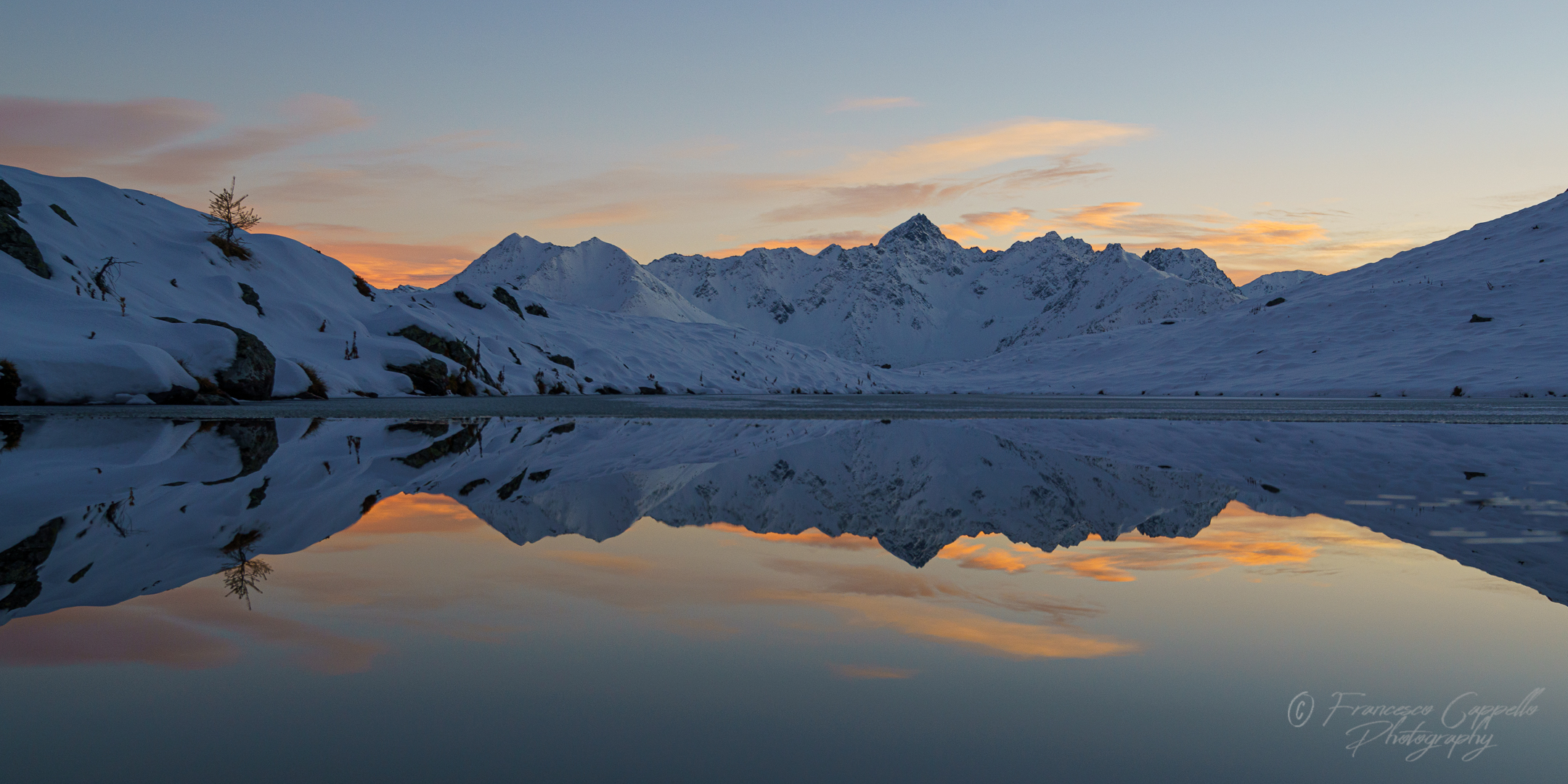 ein Abend am Bergsee