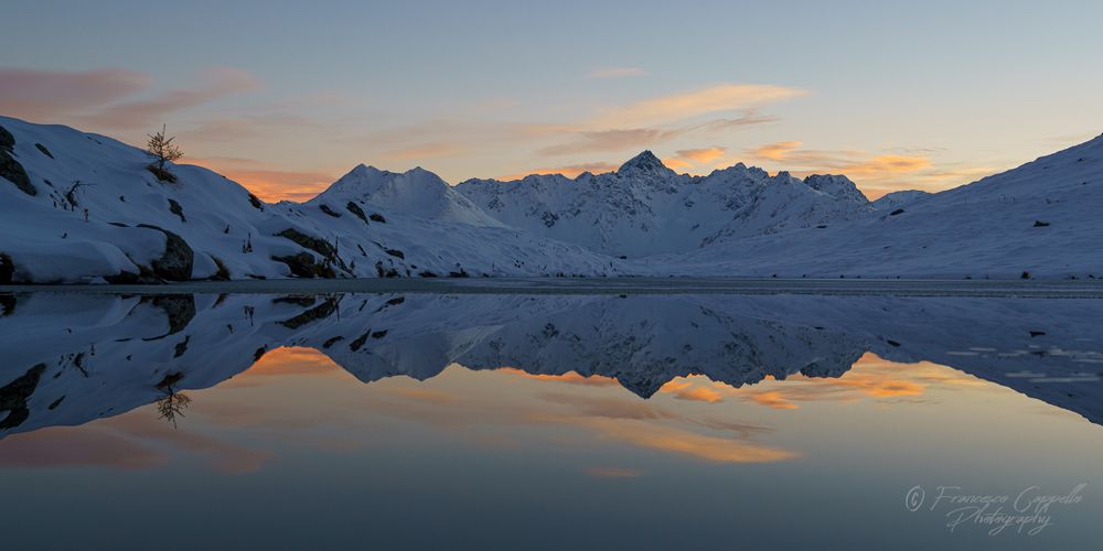 ein Abend am Bergsee