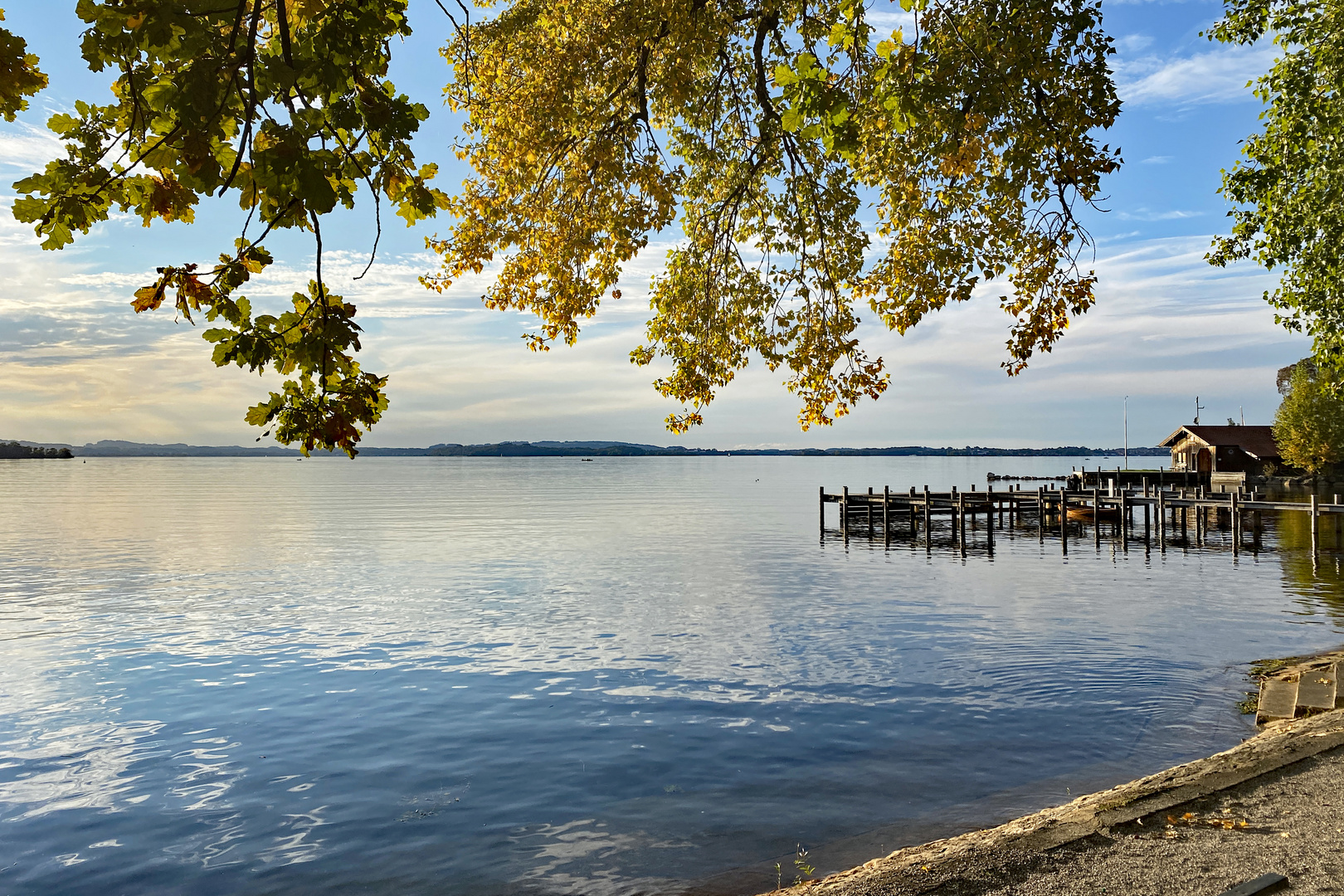 Ein Abend am Chiemsee