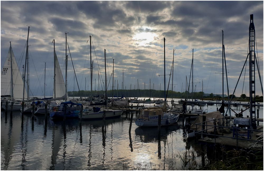 Ein Abend am Hafen