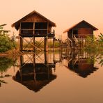 Ein Abend am Inle-See