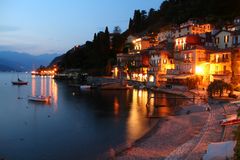 Ein Abend am Lago di Como.