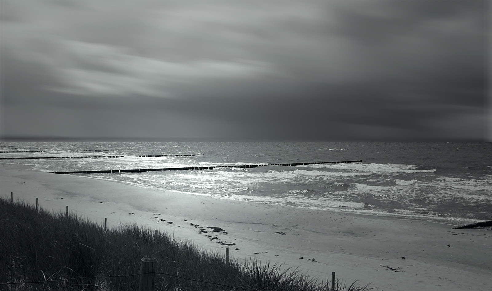 Ein Abend am Meer