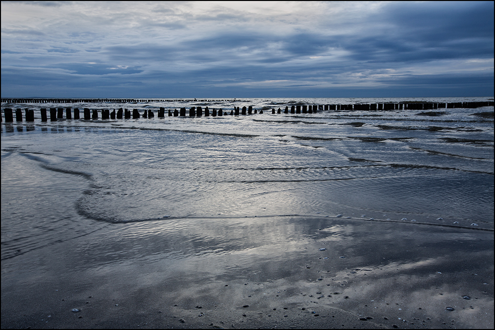 Ein Abend am Meer