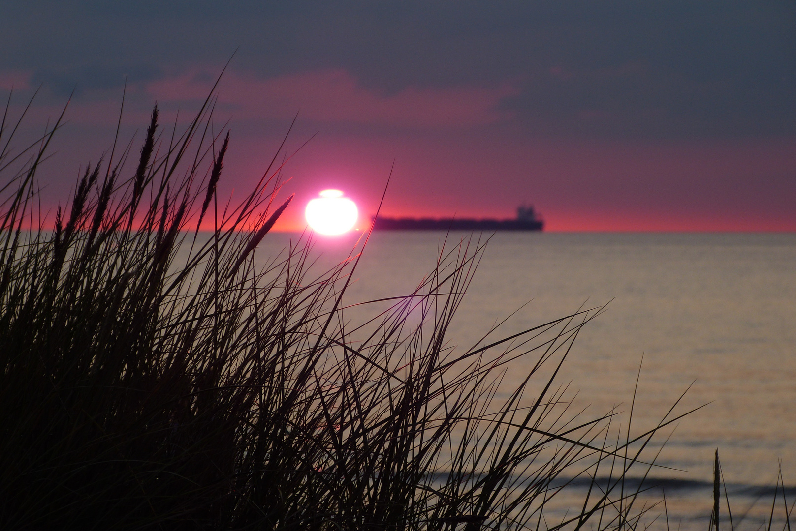 Ein Abend am Meer