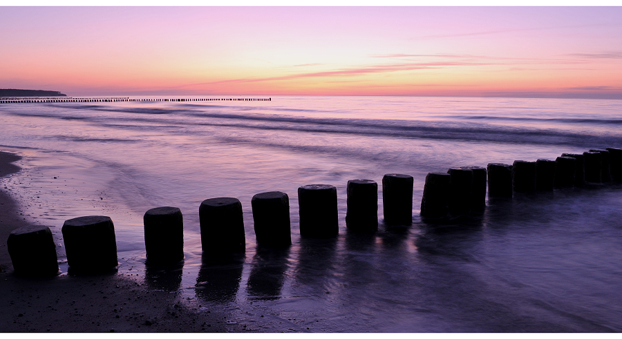 ein Abend am Meer