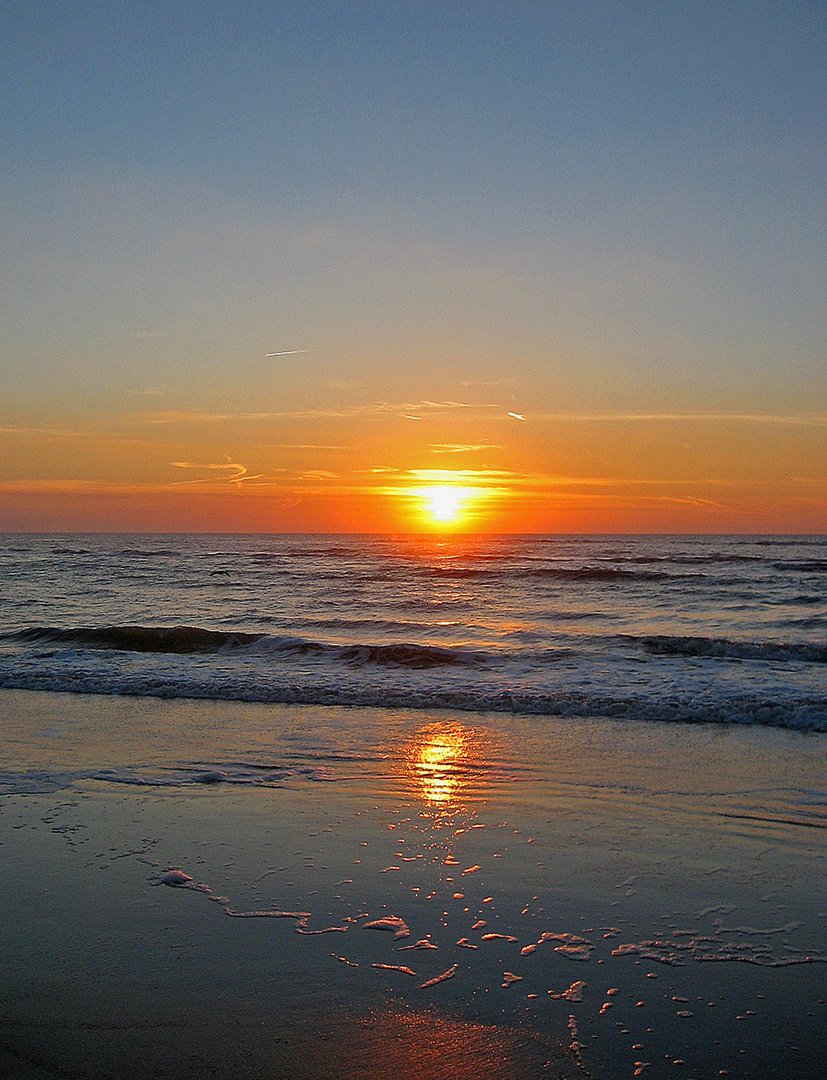 Ein Abend am Meer