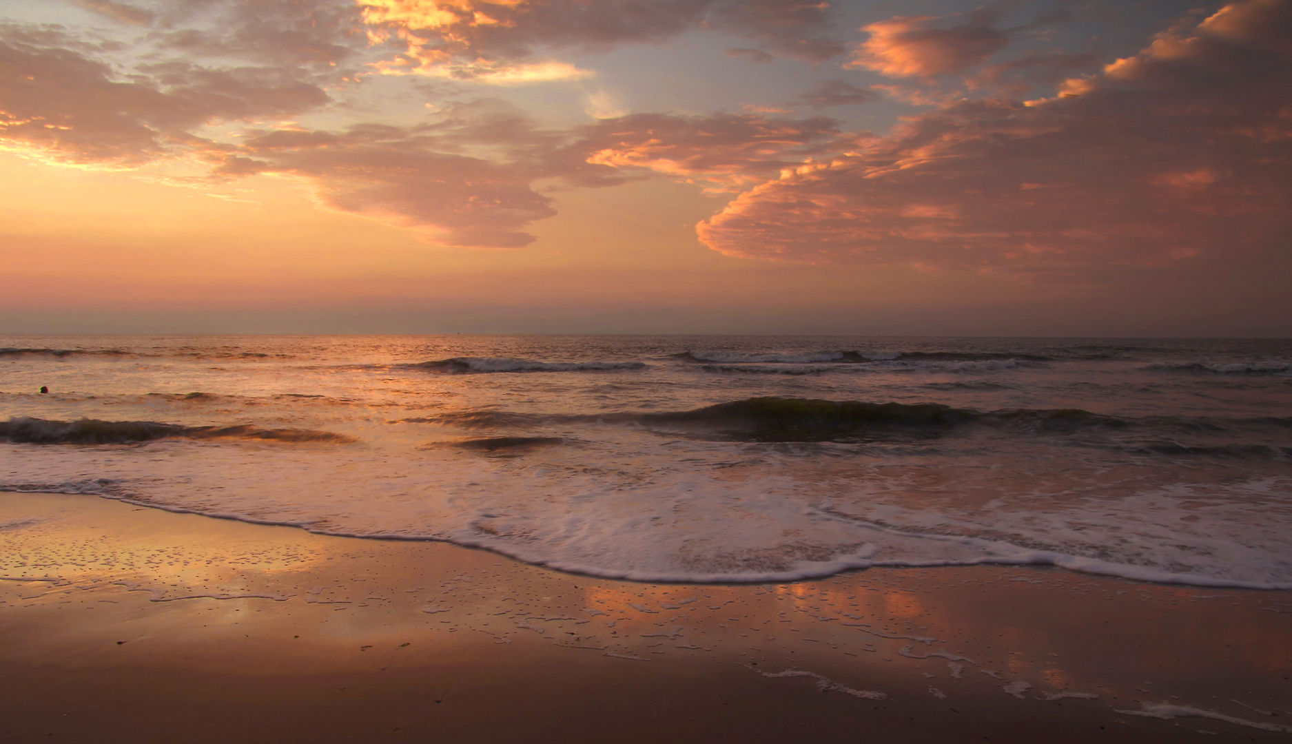 Ein Abend am Meer...