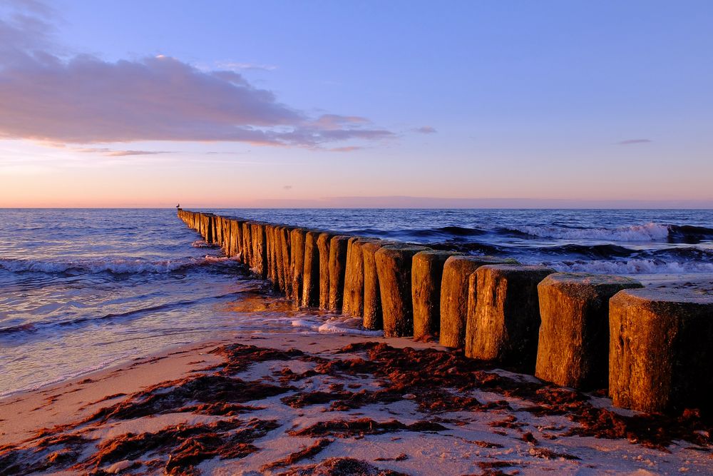 Ein Abend am Meer