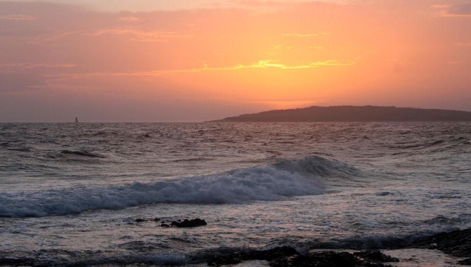 Ein Abend am Meer ...