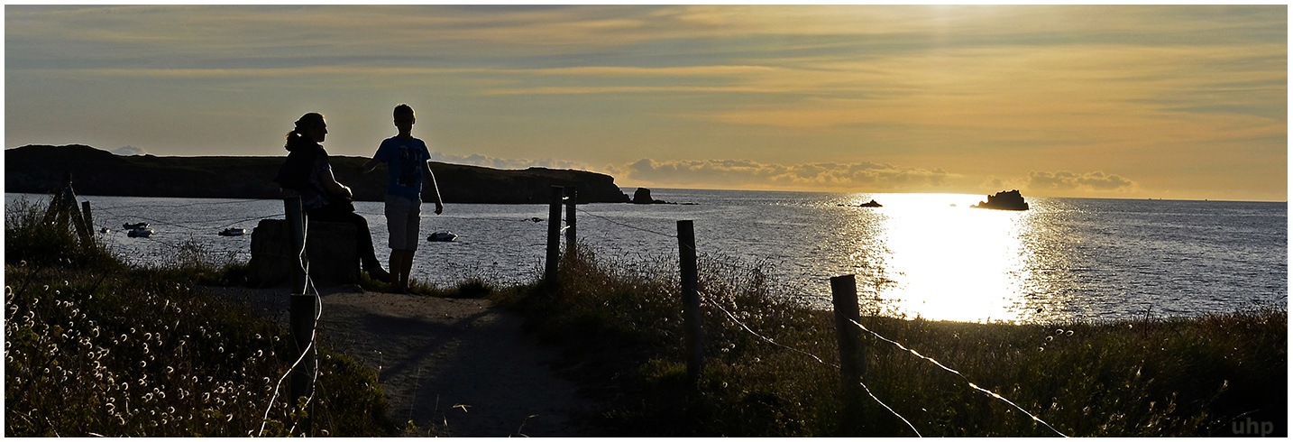 Ein Abend am Meer